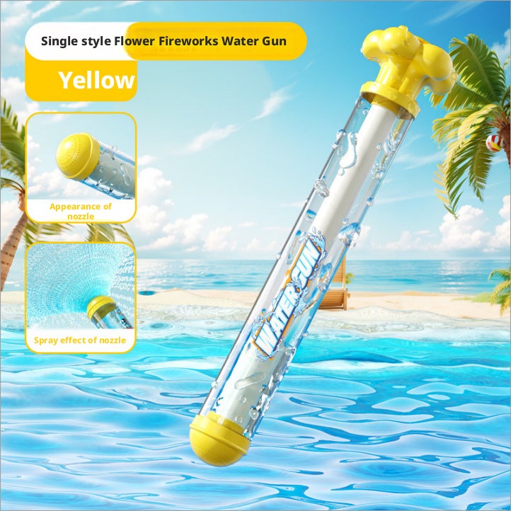 مسدس ماء ألعاب نارية كبير رش 360 درجة سعة فائقة - Image 5
