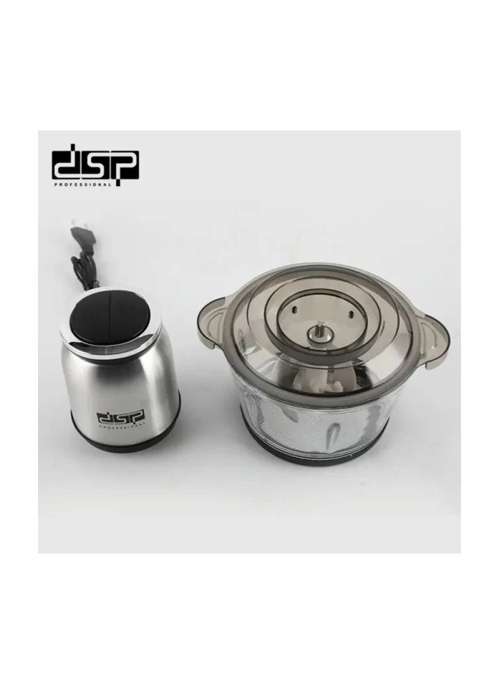DSP - DSP KM4102, Electric Kitchen Chopper – 250w – 2.0Ltr – Glass Bowl - Image 1