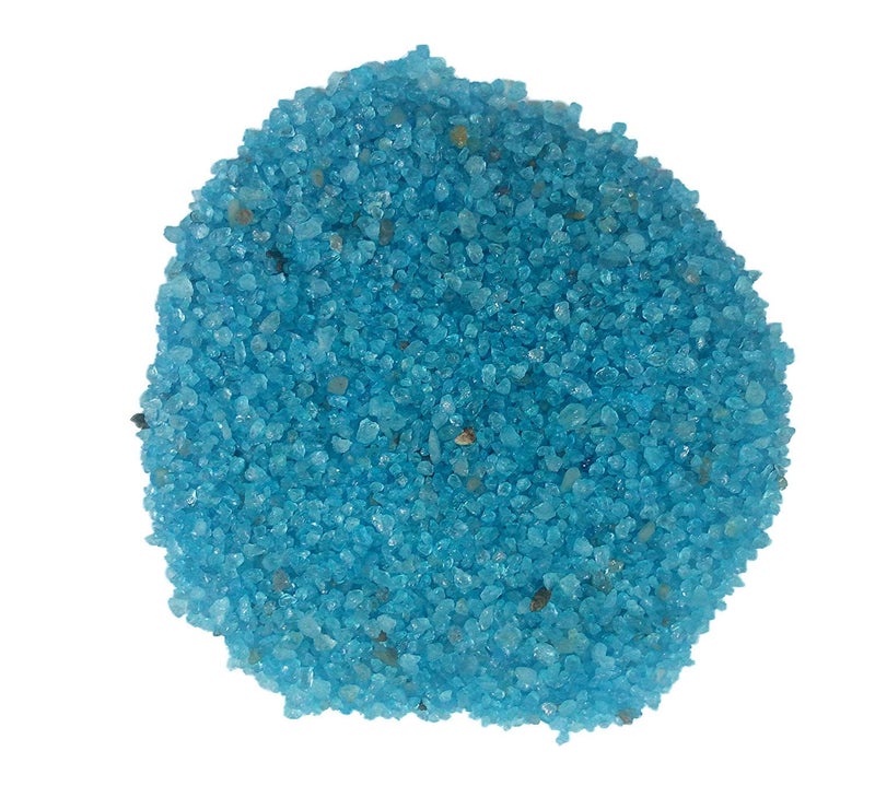 Maalavya Sugar Size Crystal Sand for Home and Garden Decor, Aquarium Substrate (Cerulean Blue, 450 Grams) - Image 4