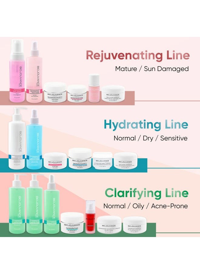 BIO JOUVANCE PARIS Hydrating Night Cream 1oz / 30ml - For Normal/Dry/Sensitive Skin | Anti Aging Face Moisturizer Hydrating Lotion | Daily Facial Skin Care Treatment Regimen | Made in France  - Image 3