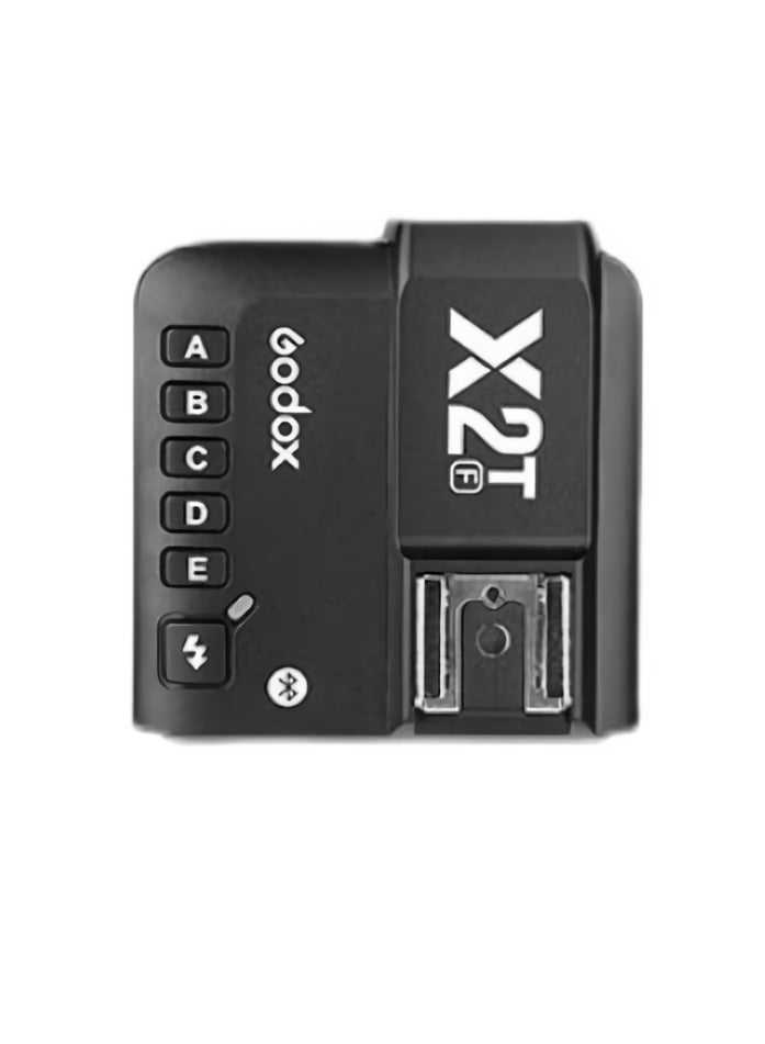 Wireless Flash Trigger, High Speed Flasher Trigger With 5 Dedicated Group Button And 3 Function Button, Bluetooth Connection Portable Camera Flash Control Device, (1pc, X2TF For Fuji Camera)
