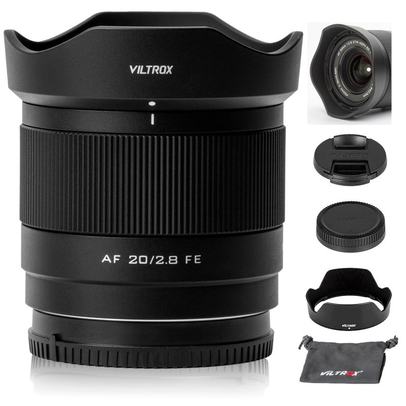 VILTROX 20mm F28 FE 20mm f28 Full Frame Lens for Sony EMount STM Auto Focus Lens for Sony EMount A7 A7R A7S A7C A7II A7RII A7SII A7SIII A7III A7RIII A7IV A7RIV A9 A1FX3 A7RV ZVE1 A7CR A7CII A93 - Image 2