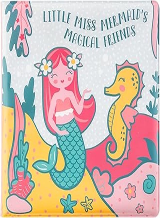 Stephen Joseph, Floating Color Changing Bathtime Book, Toddler Bath Toys, Mermaid