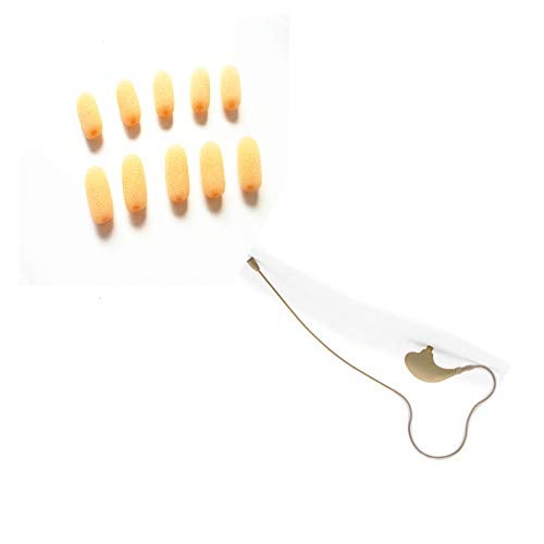 LINHUIPAD 15 Pack Mini Lavalier (Tiny!) Foam Cover Windscreen for Countryman E6 and Other Headset Lapel Microphones (Tiny) - Image 1