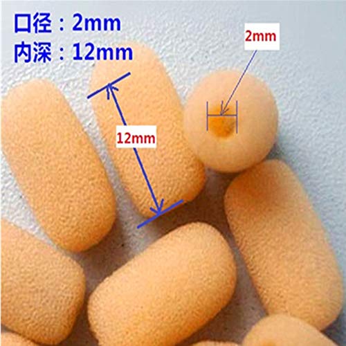 LINHUIPAD 15 Pack Mini Lavalier (Tiny!) Foam Cover Windscreen for Countryman E6 and Other Headset Lapel Microphones (Tiny) - Image 3
