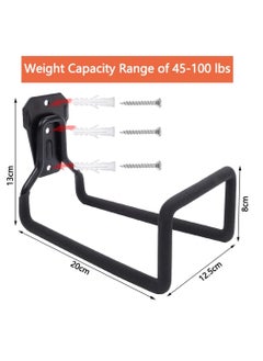 Gonice Black Wall Mounted Hose Line Hangers,Heavy Duty Hose Hangers  - Image 2