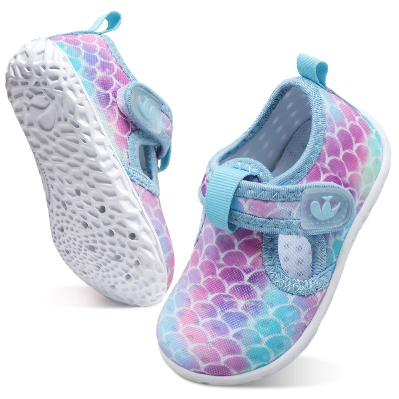 FEETCITY Boys Girls Shoes Baby Water Shoes Beach Quick Dry Swim Barefoot Aqua Socks Outdoor Athletic Pool Shoe 12-18 Months Infant - Image 2