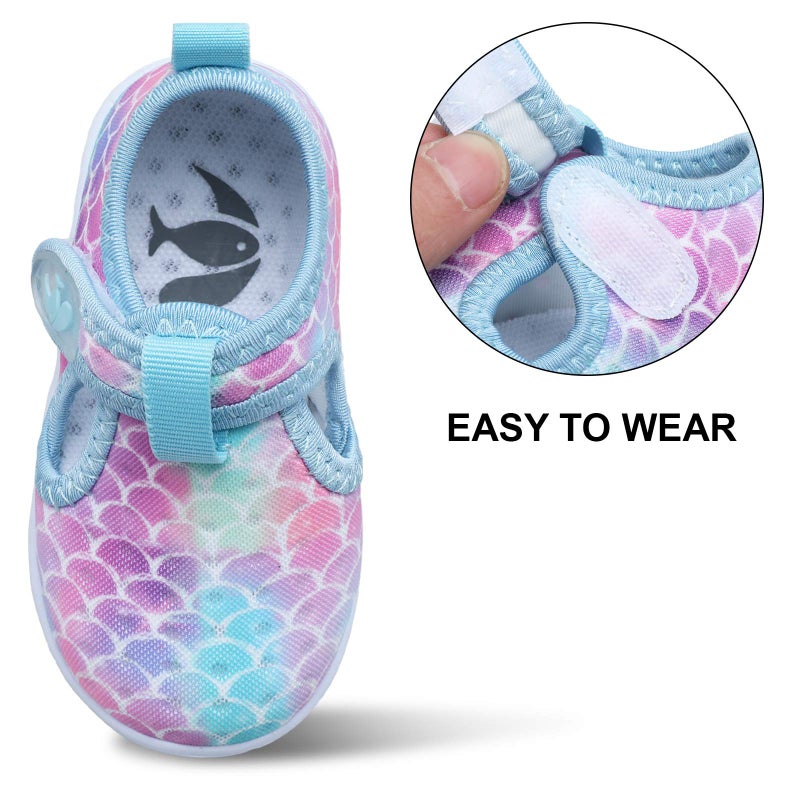 FEETCITY Boys Girls Shoes Baby Water Shoes Beach Quick Dry Swim Barefoot Aqua Socks Outdoor Athletic Pool Shoe 12-18 Months Infant - Image 5