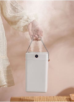 Arabest Air Humidifier, 3L Portable Cool Mist Humidifiers Auto Shut-Off USB Desk Humidifier with Warm Night Light and Dual Nozzle Design, Suit for Bedroom Travel Office (White)  - Image 3