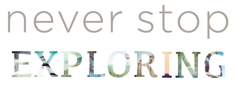 WallPops DWPQ2146 اقتباس جدار لا تتوقف عن الاستكشاف، رمادي - Image 4