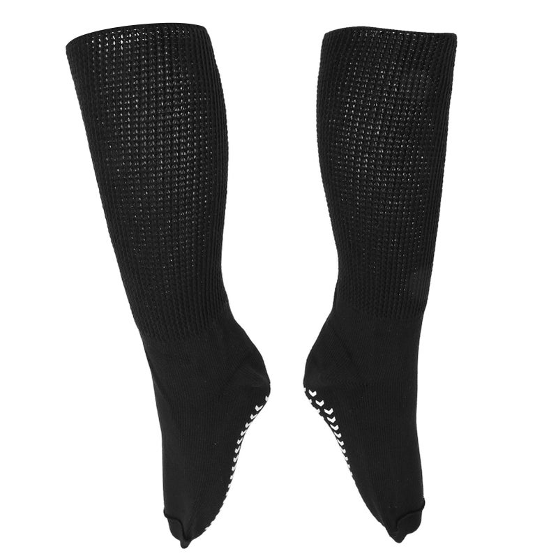 Extra Wide Diabetic Socks: 100% Cotton Material With Good Elasticity - Anti Slip Bottom Extra Wide Edema Socks for Elderly, People With Swollen Feet or Limited Mobility - Image 5