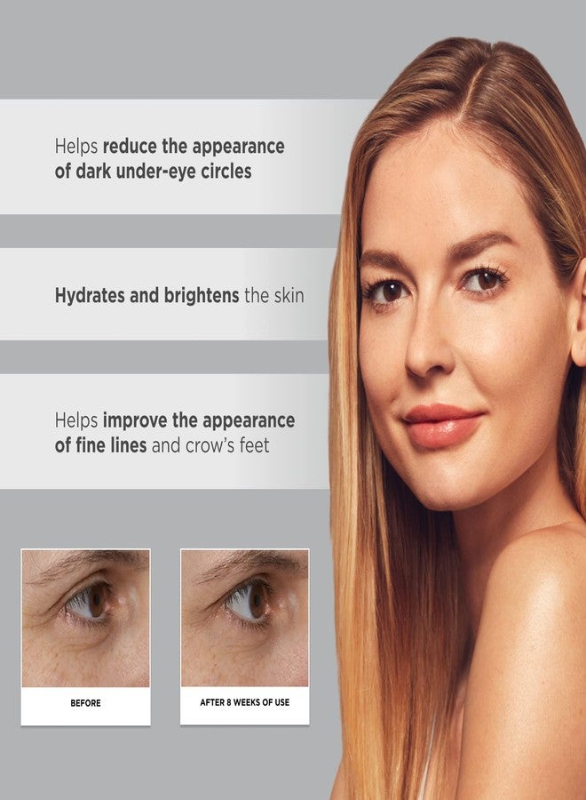 Glytone Age-Defying PHA+ Renewing Eye Cream for Wrinkles| Anti aging Under Eye Cream with Hyaluronic Acid Peptides| Targets Puffiness, Bags, Wrinkles & Dark Circles| Brightening Moisturizer| 0.5 Fl oz - Image 5