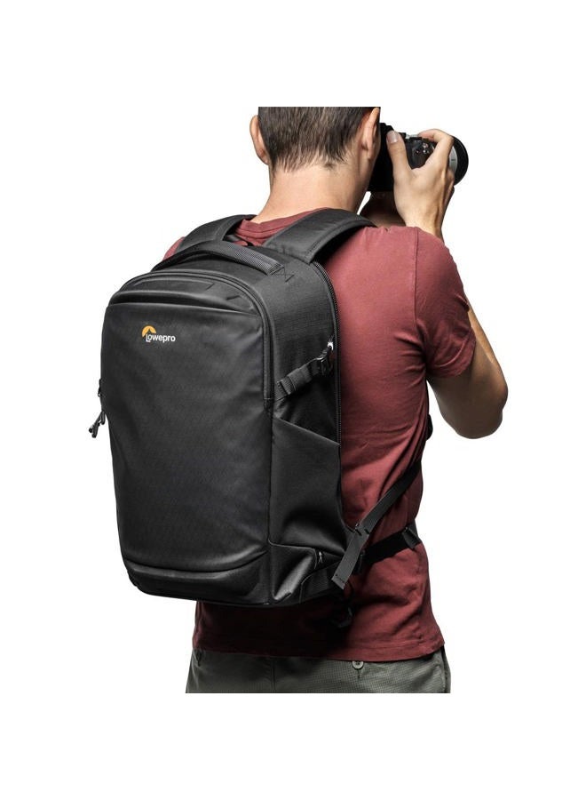Lowepro Flipside BP 300 AW III Mirrorless and DSLR Camera Backpack - Black - with Rear Access - with Side Access - with Adjustable Dividers - for Mirrorless Like Sony α7 - LP37350-PWW - Image 2