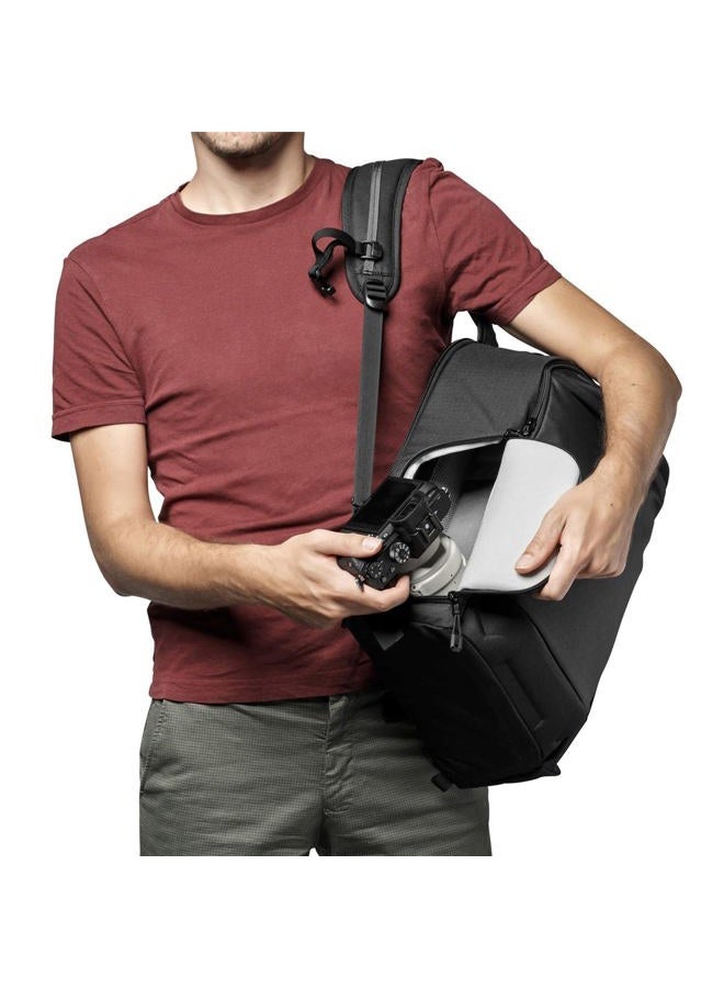 Lowepro Flipside BP 300 AW III Mirrorless and DSLR Camera Backpack - Black - with Rear Access - with Side Access - with Adjustable Dividers - for Mirrorless Like Sony α7 - LP37350-PWW - Image 4