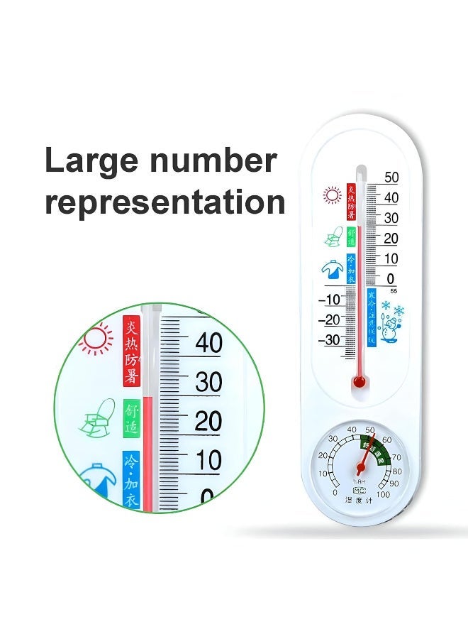 Indoor and Outdoor Thermometer with Hygrometer | Accurate Temperature Measurement for Home Comfort - Image 2