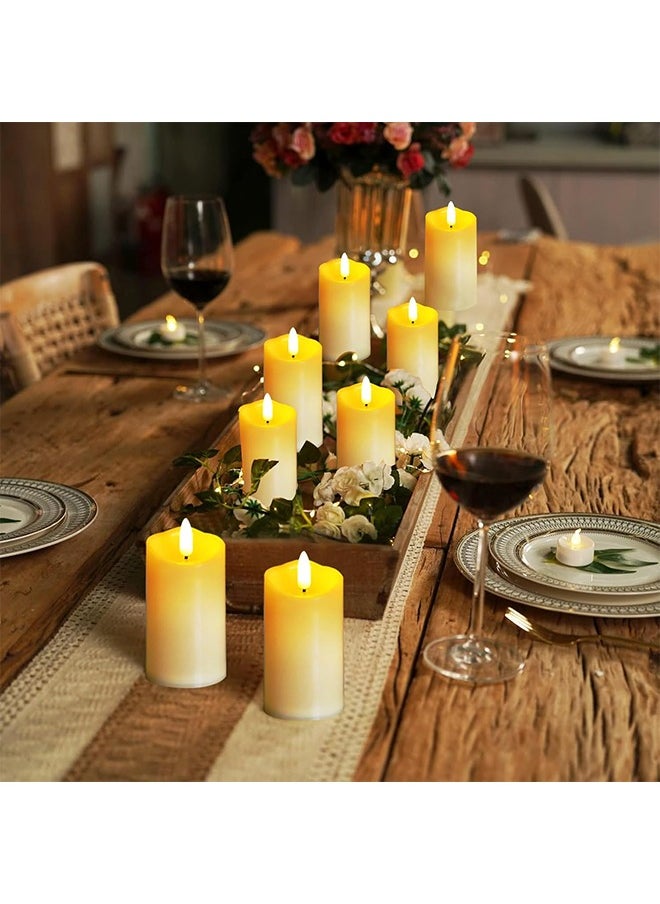 Yoawllty Ramadan Lights, Ramadan Decorations for Home,12 Pcs Candles Lights, Flameless Decorative Smokeless LED Tea Light Candle for Ramadan Decor  - Image 2