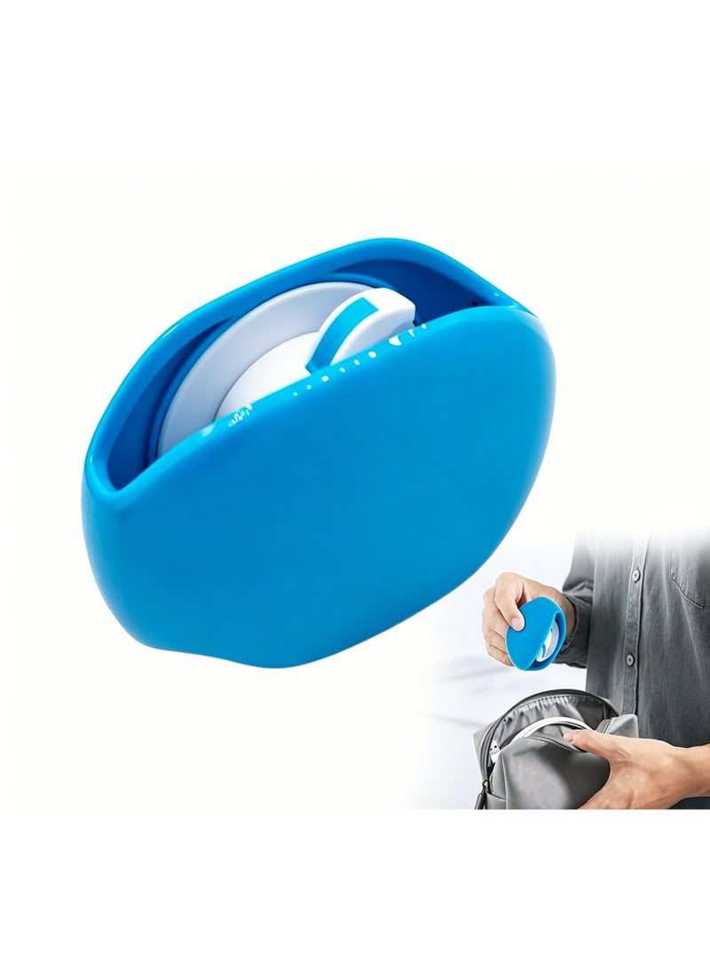 Automatic Cord Reel, Retractable Cable Reels, Small Roll Winder Case for USB Cables, Headset Cable, Data Cables, No More Tangled Cords - Image 1