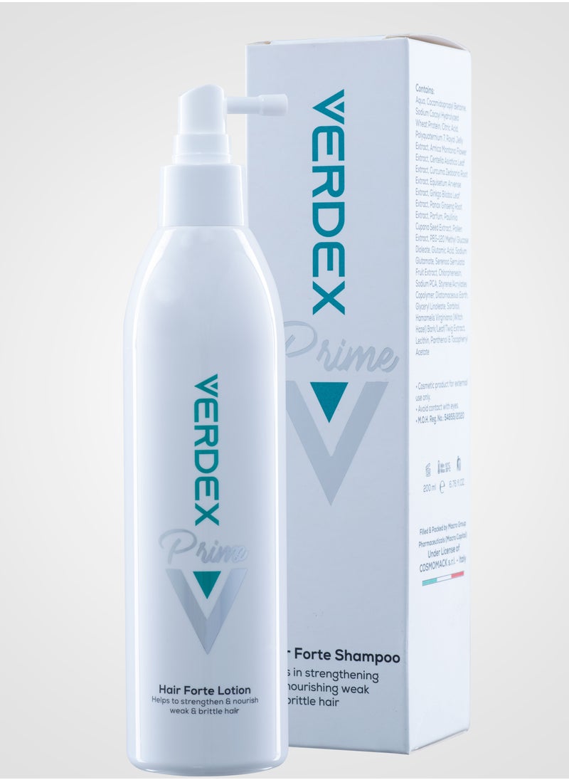Verdex - Verdex Prime - Hair Forte Lotion - 200ml - Image 1