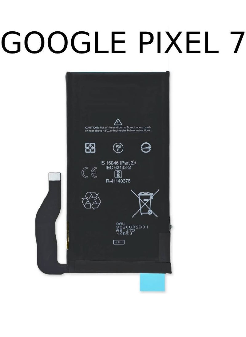 HYX - Replacement High Quality Original Battery For Google Pixel 7 Black - Image 1