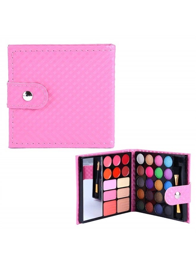 PhantomSky 32 Colors Eyeshadow Palette Makeup Contouring Kit Combination with Lipgloss, Blusher and Concealer #2 - Perfect for Professional and Daily Use - Image 1