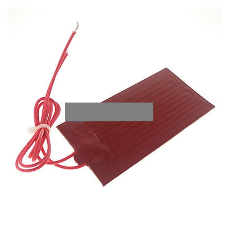 100W 110V AC Flexible Silicone Heater Pad 150x200mm Rectangle For 3D Printer Oil Tank - Image 2