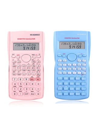 SYOSI 2 Pcs Scientific Calculators, Engineering Scientific Calculator with 240 Functions, Scientific Calculator with Digital LCD Display for Students, Teachers and Business Use (Pink, Blue) - pzsku/Z80D47D78CDA376FD1C3AZ/45/_/1698913781/73dbcc3e-8e59-4eaf-8781-c1d52bf0900b