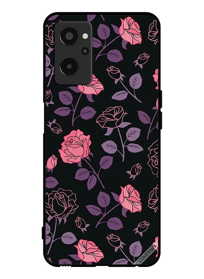 Covernex Protective Case Cover For Realme 9i Pastel Goth Roses - Image 1