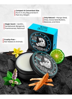 bossman Relaxing Beard Balm - Beard Tamer, Relaxer, Thickener And Softener Cream - Beard Care Product - Made In Usa (Magic Scent)  - Image 1