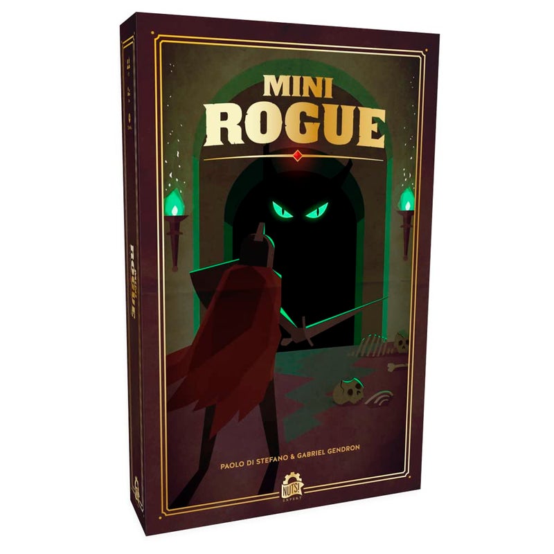 Mini Rogue â€“ A Board Game by Ares Games 1-2 Players â€“ Board Games for Family 30+ Minutes of Gameplay â€“ Games for Family Game Night â€“ for Kids and Adults Ages 12+ - English Version