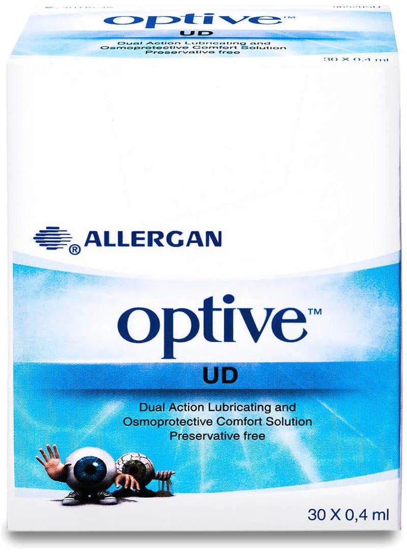 Allergan Optive UD Eye Drop 30 Pcs 0.4ml - Image 1