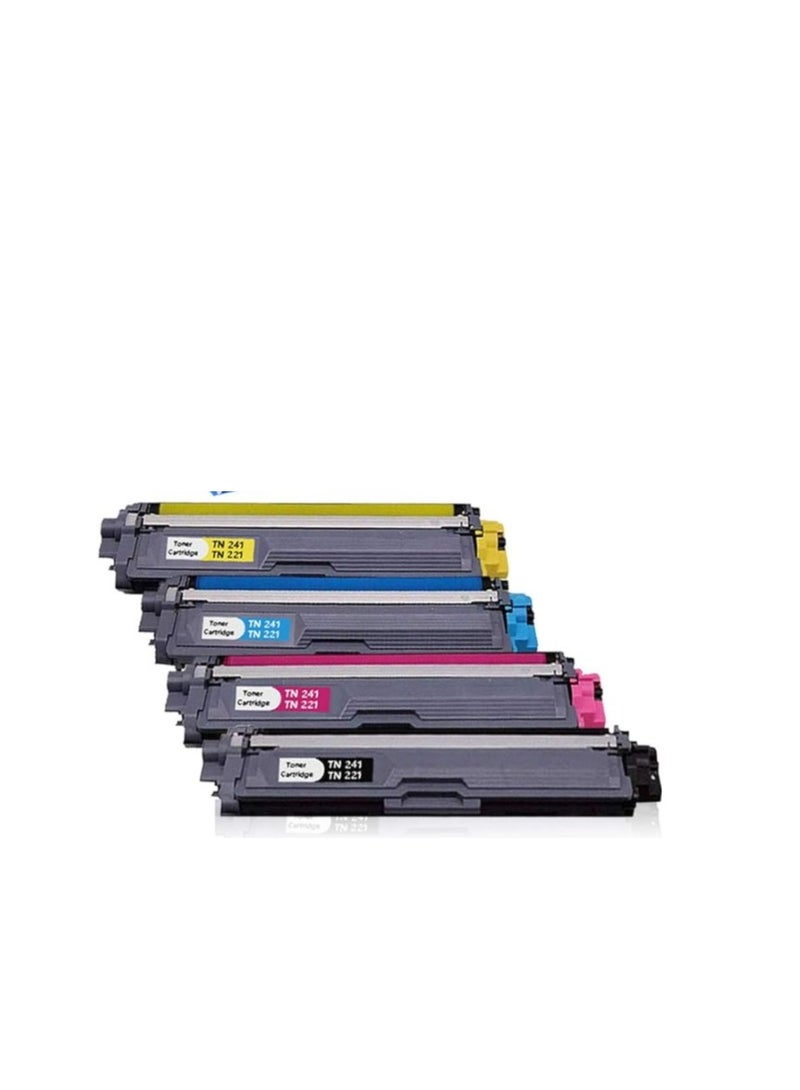 Terabyte TN221 TN241 TN261 Work for Brother HL-3140W HL-3170CDW HL-3180CDW MFC-9130CW MFC-9330CDW MFC-9340CDW (1 SET) Compatible Toner Cartridge Replacement for Brother PRINTER - Image 2