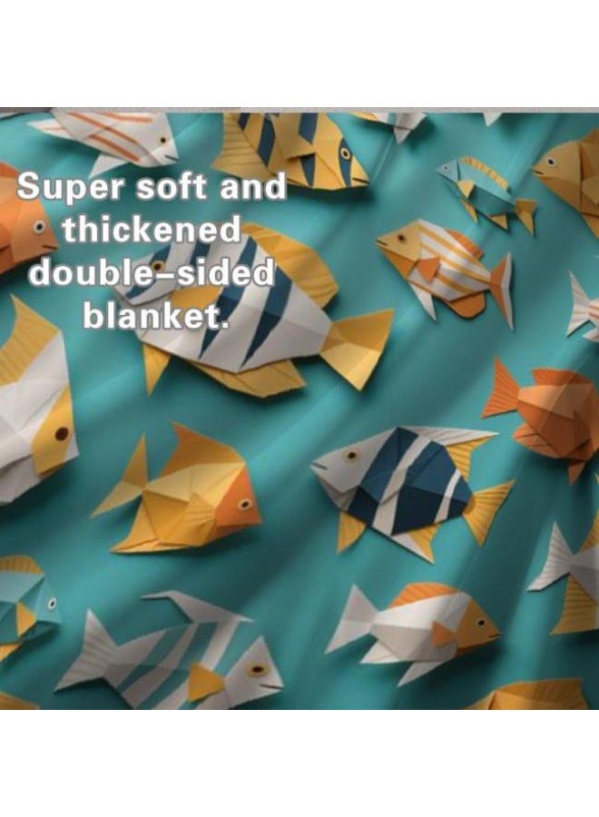 general Children's or student cartoon flannel thin blanket (warm and comfortable, suitable for sleep, games) 100cm*150cm - 334 - Image 5