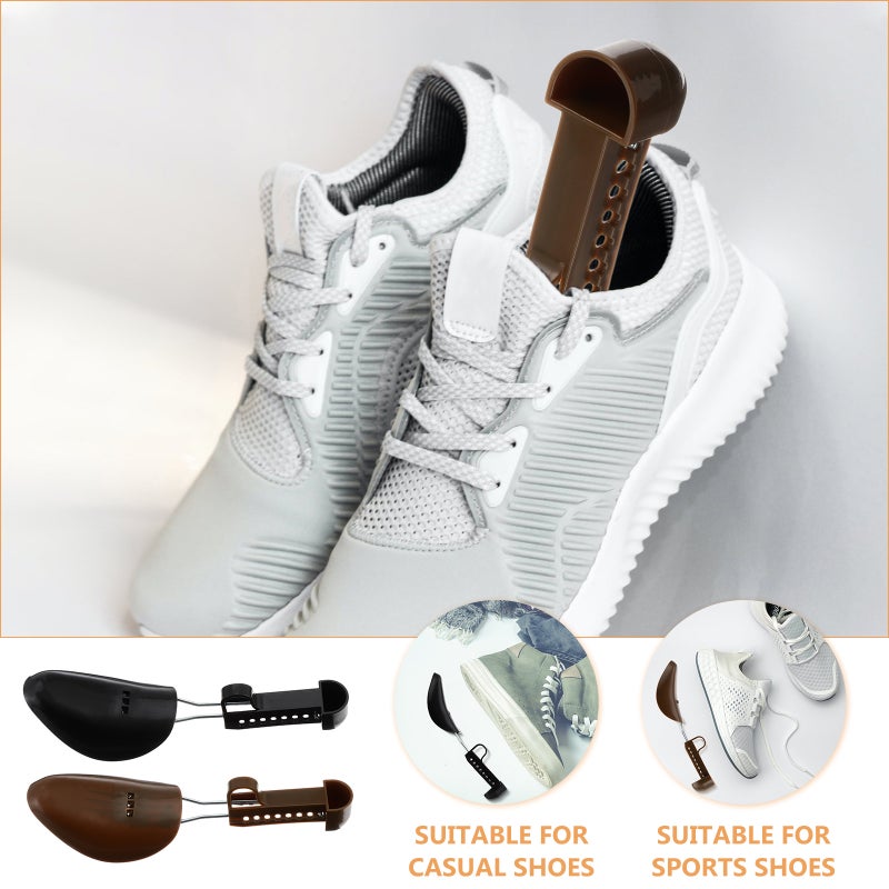 3 Pairs Adjustable Shoe Holder Shoes Tree for Men - Image 1