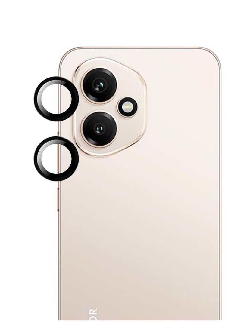 LENS SHIELD For Honor 400 5G Back Camera Lens Glass Protector / Lens Shield / Scratch-Resistant Camera Glass Protector - Black - Image 1