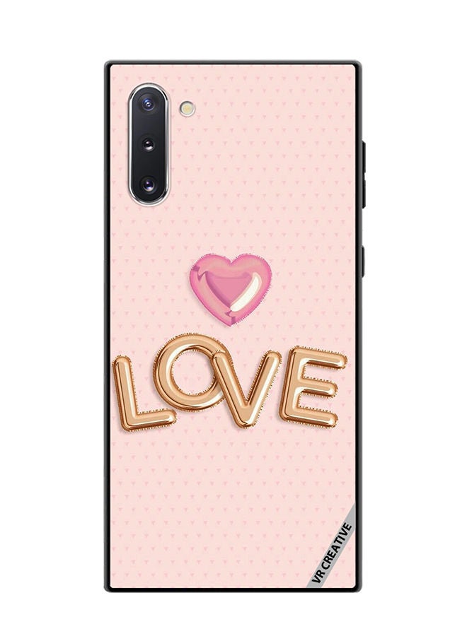 VR CREATIVE Protective Case Cover For Samsung Galaxy Note10 5G Heart And Love Design Multicolour - Image 1