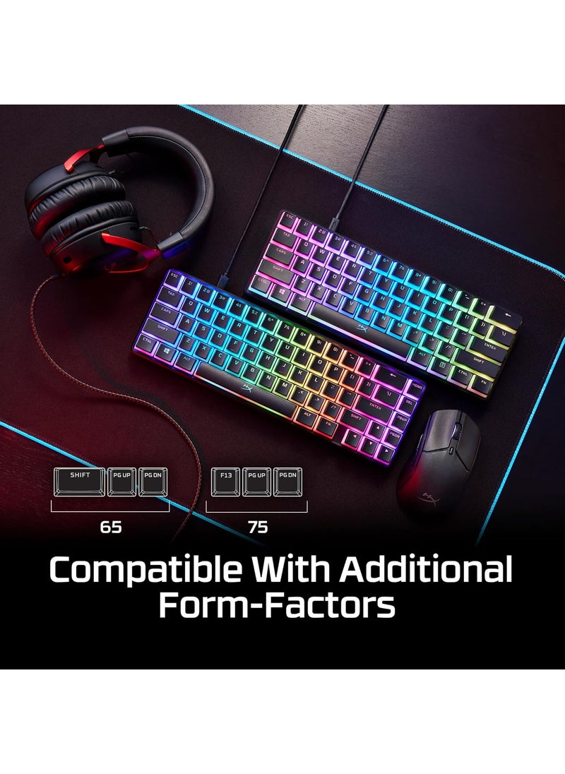 HYPERX HyperX Pudding Keycaps 2  Full Key Set  PBT  112 Keys White  - Image 4
