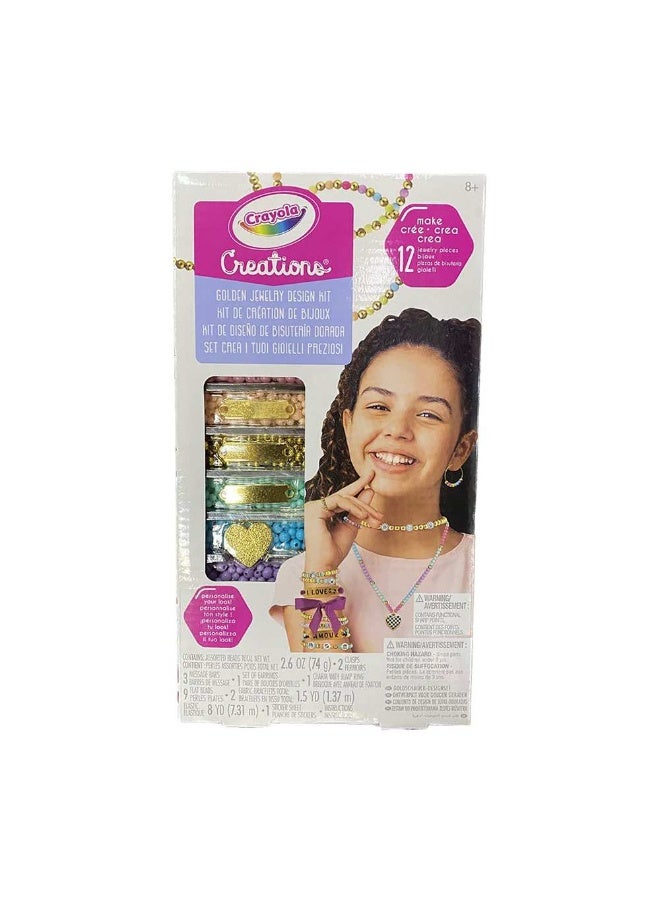 Crayola Creations Golden Bracelet Diy Kit - Image 1