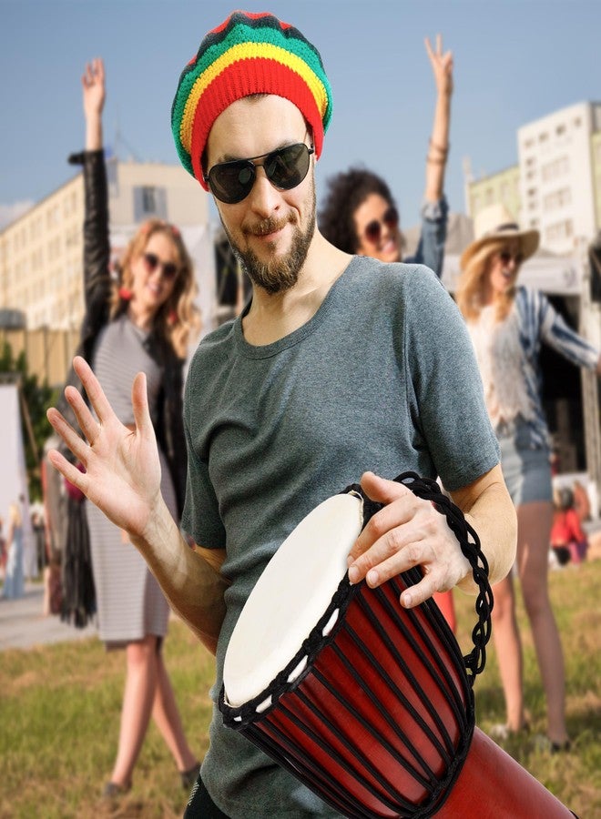 آرت كريتيفيتي طقم طبول دجيمبي خشبي من ArtCreativity مقاس 16 بوصة مع عصي، تصميم طبول أفريقي ريفي من الخشب البني، آلة موسيقية ممتعة للأطفال والكبار، فكرة هدية رائعة - Image 5