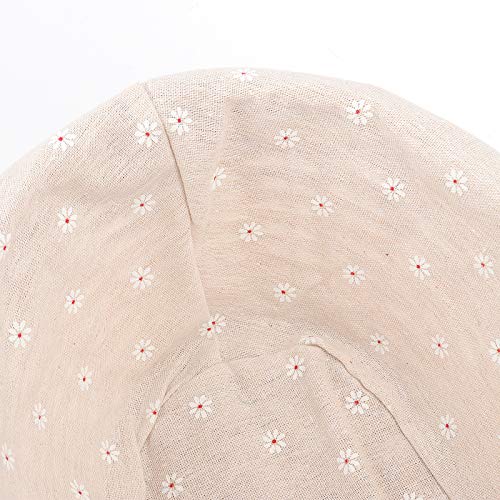 HOZEON 14 x 11 x 6.7 Inch Natural Wicker Woven Basket, Premium Willow Basket with Handle and Linen Cotton Cloth Lining,Gift, Decoration, Picnic, Party, Natural - Image 3