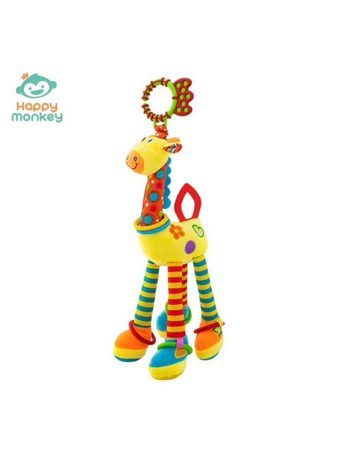 هابي مونكي لعبة سرير دمى زرافة كرتونية للأطفال من هابي مونكي
