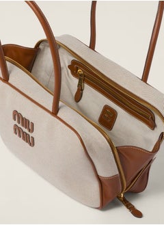 Miu Miu miu Canvas top-handle bag  - Image 3
