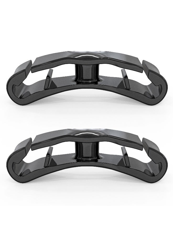 Grocery Bag Carrier Handle, 2 Pack, Soft Cushion Grip, Hands Free Plastic Bag Holder, Ideal for Shopping, Easy Carry Solution, Black