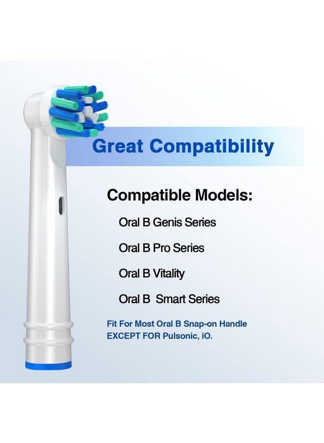 REDTRON - Replacement Brush Heads For Oral B, 16 Pcs Toothbrush Replacement Heads Compatible With Oral B Pro1000 Pro3000 Pro5000 Pro7000, Includes 4 Floss, 4 Cross, 4 Precision & 4 Whitening Brush Heads - Image 1