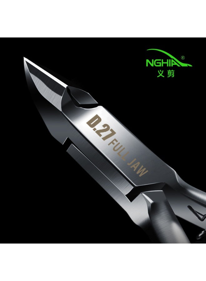 NGHIA Professional Cuticle Nipper D.027, Stainless Steel Cuticle Trimmer for Nails, Manicure Pedicure Nail Clipper Tool for Salon & Home Use - Image 4