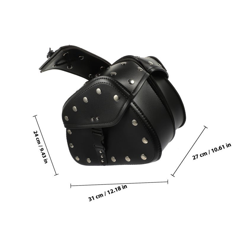2pcs Motorcycle Side Bag Motorcycle Storage Bag Fashion Motorcycle Saddle Bag - Image 2