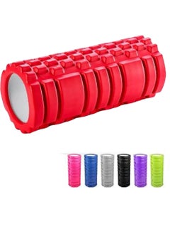 SportQ SportQ Foam Roller, Fitness Foam Roller, Deep Muscle Massage Roller Lightweight Muscle Roller for Yoga Pilates Muscle Relaxation, Balance Exercises, Physical Therapy Pain Relief  - Image 1