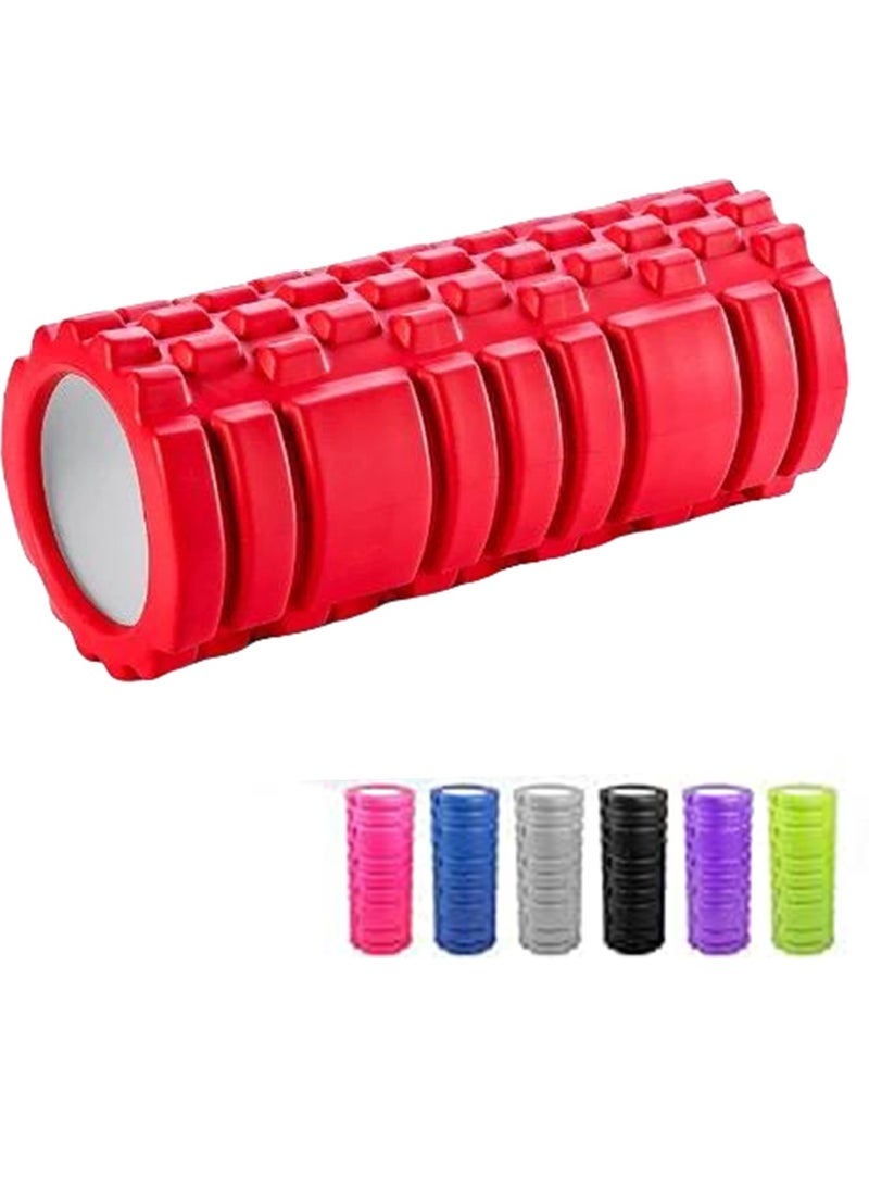 SportQ SportQ Foam Roller, Fitness Foam Roller, Deep Muscle Massage Roller Lightweight Muscle Roller for Yoga Pilates Muscle Relaxation, Balance Exercises, Physical Therapy Pain Relief  - Image 1