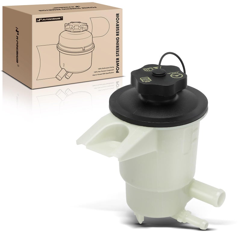 A-Premium APremium Power Steering ReservoirTank with Cap Compatible with Ford Explorer 20062007 Explorer Sport Trac 2007 Mustang 20052009 Mercury Mountaineer 20062008