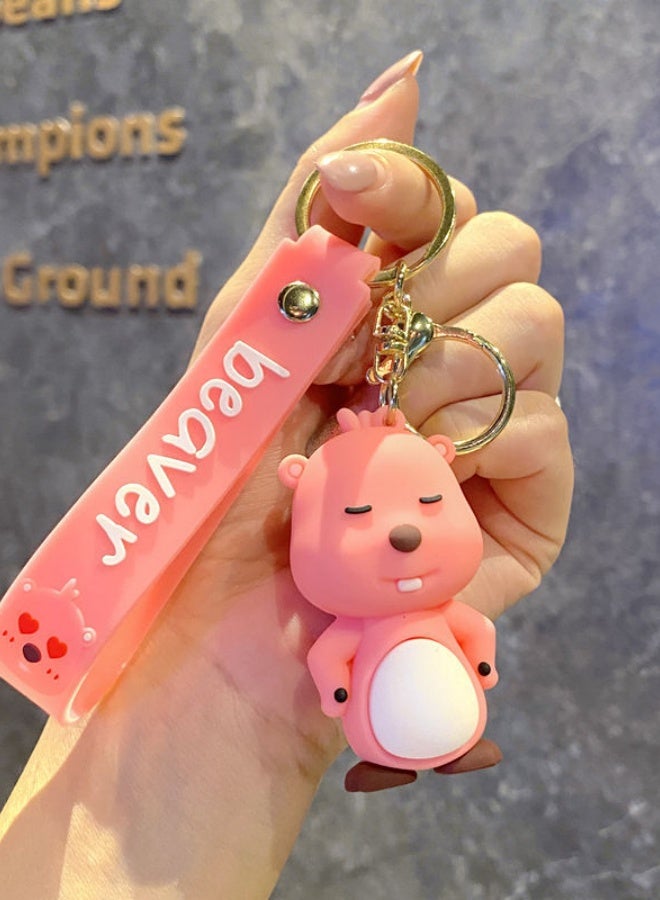 Hand-kneaded Rubber Soft Rubber Keychain Doll Bag Pendant