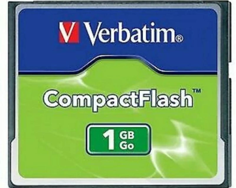 Verbatim 47010 1GB Compact Flash CF Card for CNC Machine - Image 1